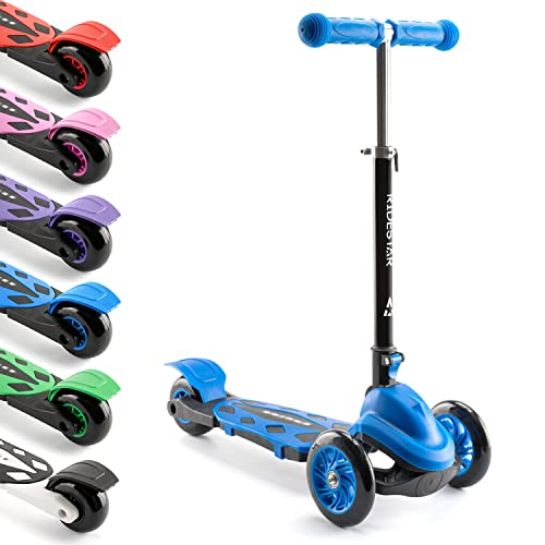 RideStar Cruise Kids 3 Wheel Scooter Blue