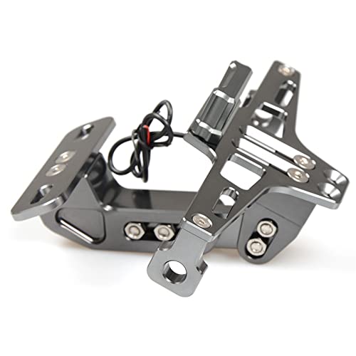 �o�C�N���i �ɓK�����郄�}�n R3 R25 YZF R1 R6 T-MAX500 TMAX530 MT-10 �I�[�g�o�C�i���o�[�v���[�g�u���P�b�g�i���o�[�v���[�g�z���_�[�t���[���i���o�[�v���[�g(Gray)