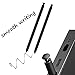 2 Pack for Galaxy S23 Ultra Pen Replacement for Samsung Galaxy S23 Ultra 5G, S23 Ultra S Pen Galaxy S23 Ultra Stylus S Pen Replacement, withoutBluetooth Function(Phantom Black)