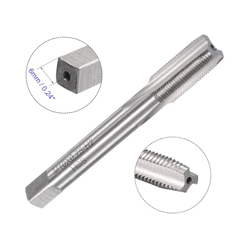 MACHSWON M10 x 0.75mm Metric Tap and Die Set - Machine Thread Screw Tap with Round Threading Die Kit for Thread Repair - Image 4