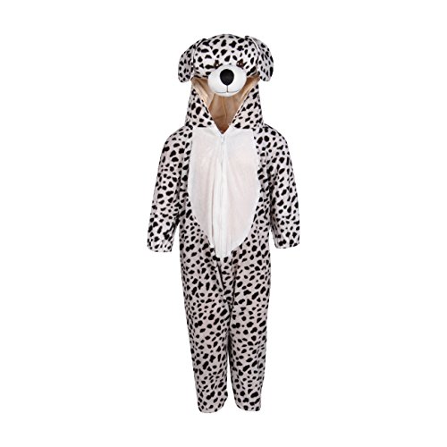 Image of Kids Animal Costume with Hood for Boys & Girls | Soft Plush Animal Fancy Dress Outfit | Jungle Theme Costume for School Functions, Birthday Parties, Role Play & Fancy Dress Competitions