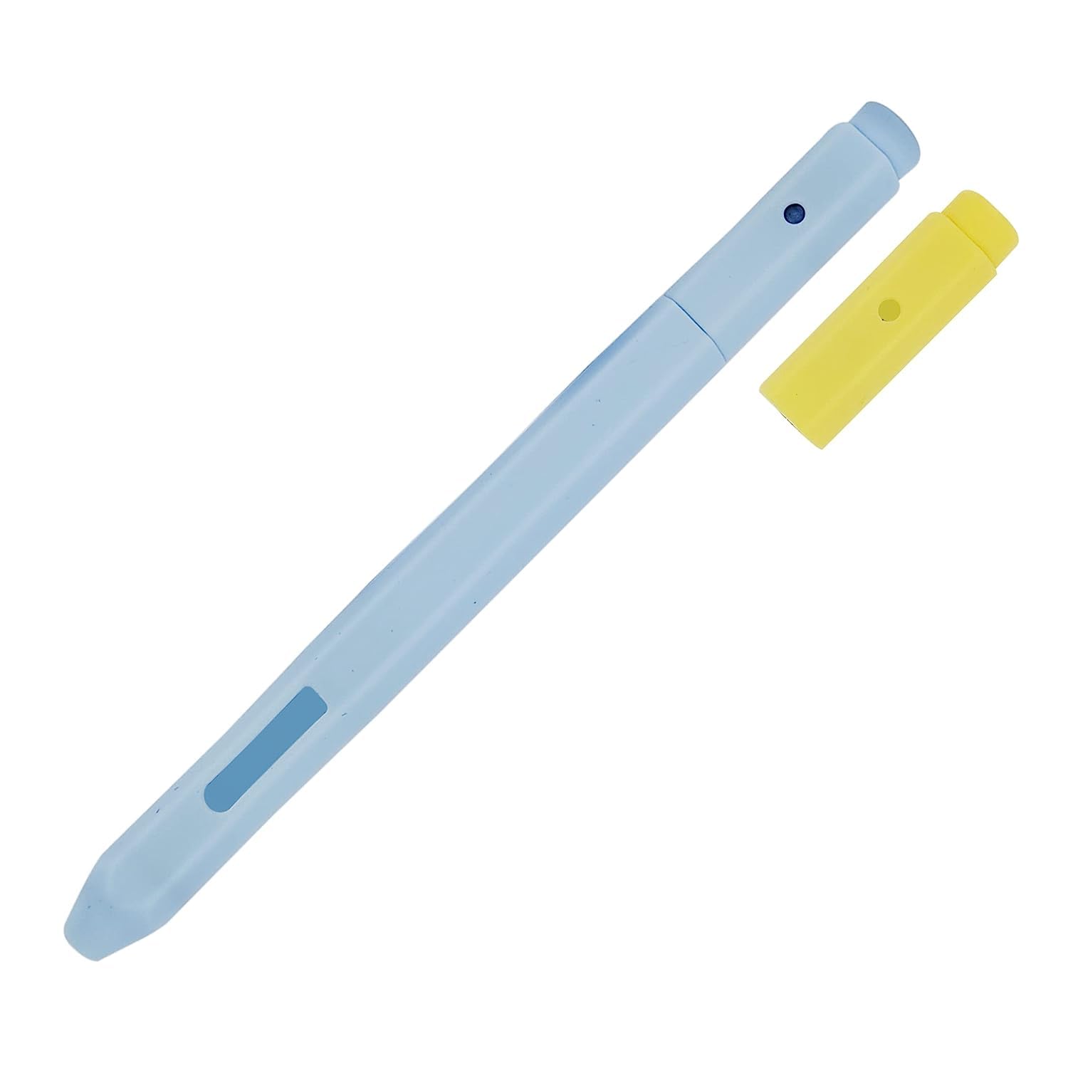 Dual Color Silicone Sleeve Case Compatible with Microsoft Surface Pro Pen Cover (Device Not Included) Blue-picture-25