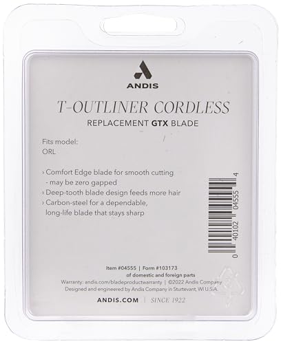 Andis T-Outliner Cordless Li Deep Tooth GTX Blade