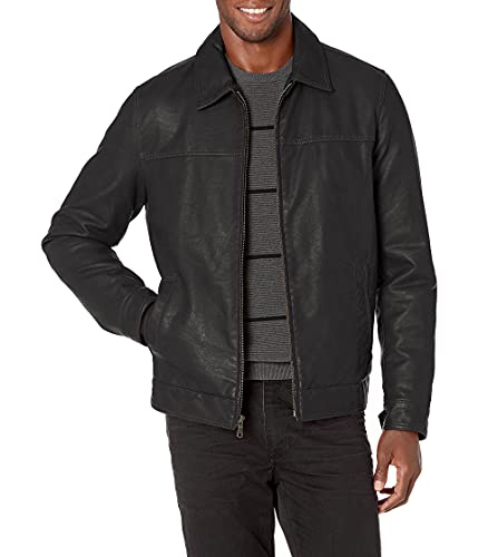 Image of Tommy Hilfiger Men's Classic Faux Leather Jacket