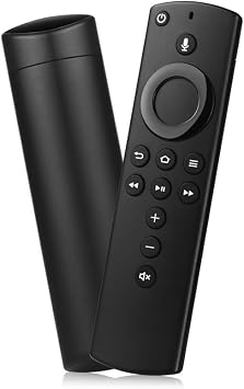 Replacement Voice Remote Control Compatible with All Fire-Series TVs Stick & Cube, TVs Stick Lite/Stick 2nd Gen/TVs Stick 4K/TVs Cube 1st/2nd Gen, and fit for Smart TVs 3rd Gen
