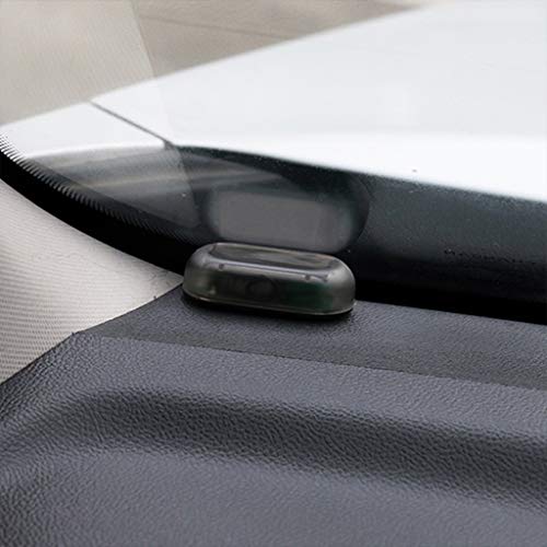 Image of 2Pcs Strobe Signal Security System,Universal Flash Warning LED Light,Alarm Car Simulation Lamp Power Fake Theft Solar Simulation Fake Anti-Theft Caution Antitheft Alarm Systems Interior Accessories