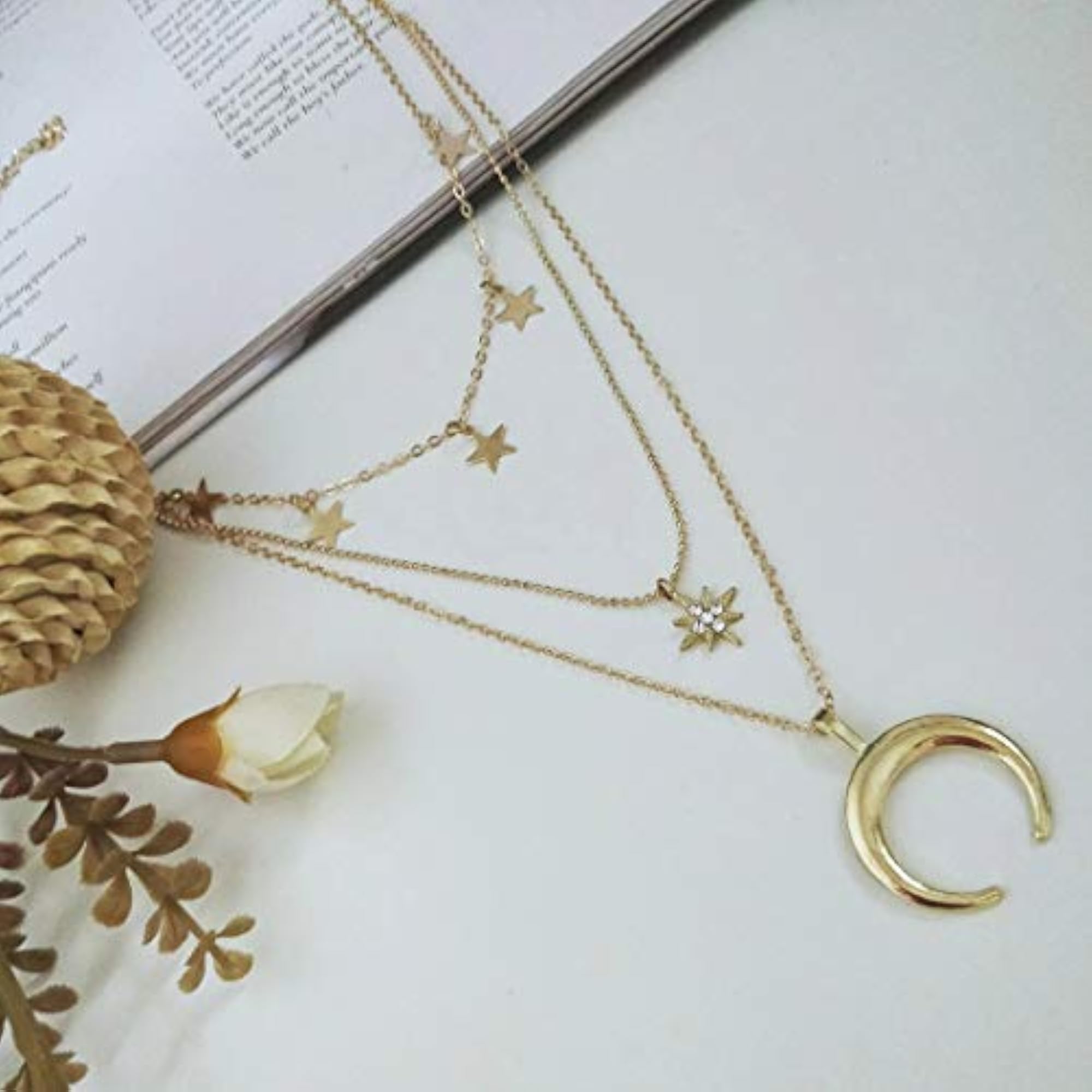 Copper Strand Necklace, Elegant Design
