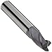 Melin Tool EMGS35 Carbide Square Nose End Mill, AlTiN Monolayer Finish, 35 Deg Helix, 3 Flutes, 1.5000" Overall Length, 0.1250" Cutting Diameter, 0.125" Shank Diameter