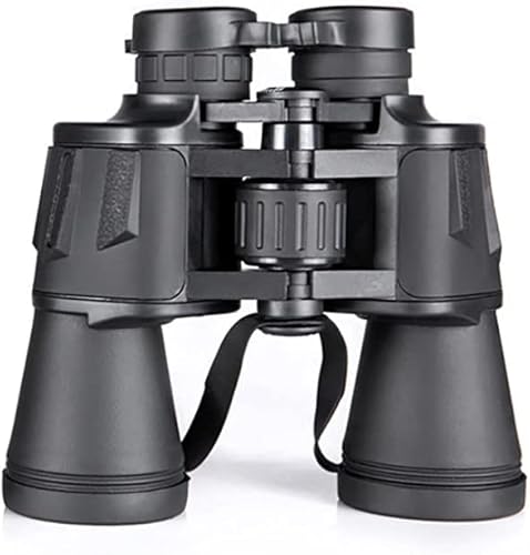 Prismáticos de 20 x 50 para adultos y niños con adaptador universal de teléfono, visión de luz débil para observación de aves, caza, viajes,