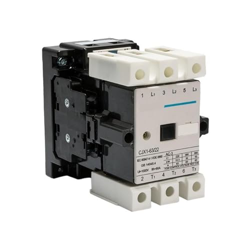 Contactor de CA de 24V CJX1-63/22 para control eléctrico industrial 2