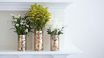 Cricut Crafts: Make Stenciled Vases