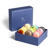 Kaylas Cake Premium French Macarons Cookies Gift Baskets Gourmet Chocolate Box Desserts Birthday Snack Care Packages College Students Mothers Day Thank You Macaroon Mom Women her Men Signature 12