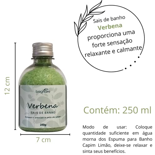 Kit 3 Sais De Banho + 3 Espumas para Banheira Hidromassagem Ofurô com Aromas