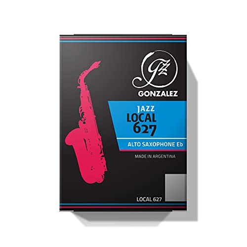 Gonzalez Reeds Jazz "Local 627" Model, Gonzalez Alto Sax Reeds Local 627