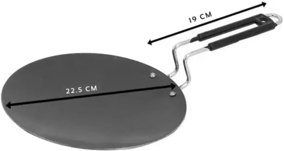 Photo 1 of Export Quality Heavy Duty Iron Tawa - 10 Inch Flat Griddle