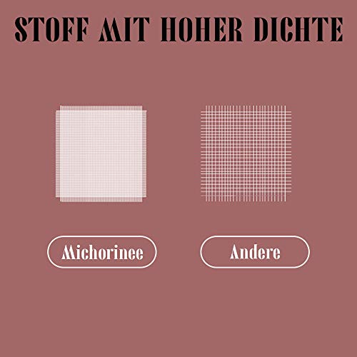 Michorinee Winter Plüsch Bettwäsche Set 135x200 cm 4teilig Weinrot – Ansicht 5