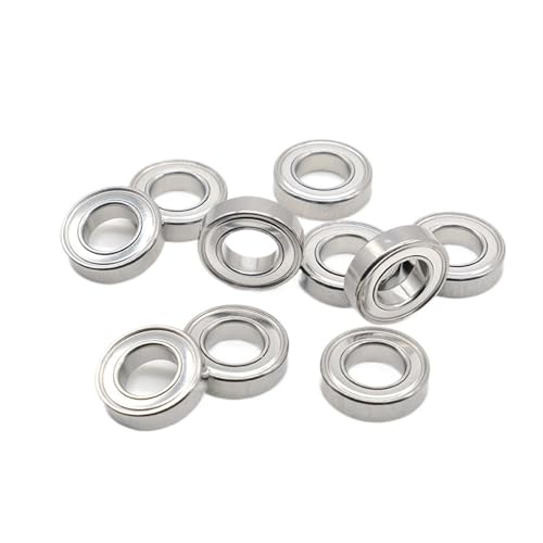 Roulement à billes 6800ZZ 10x19x5mm rigide miniature section fine - 3