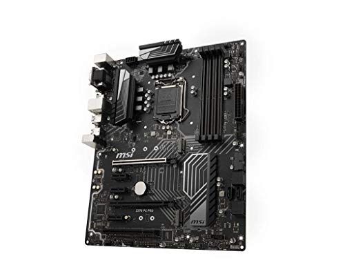 Msi Pro Series Intel 8Th Gen Lga 1151 M.2 Dvi Hdmi Usb 3.1 Gigabit Lan Cfx Atx Motherboard (Z370 Pc Pro) #TOP1