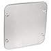 2 Pcs, 4-11/16 Chicago Plenum Blank Gasketed Cover, Flat to Cover Box Wiring & Provide Means for Access of Future Conduit Runs Required