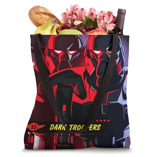 Sac cabas Dark Troopers Star Wars imprimé The Mandalorian grand format