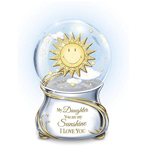 My Daughter, You Are My Sunshine Musical Glitter Globe Cover
