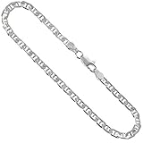 925 Sterling Silver Anklets For Women, Ankle Bracelets for Women, Basic Chain Link Anklets For Women, Rope Chain, Curb Chain, Figaro Chain