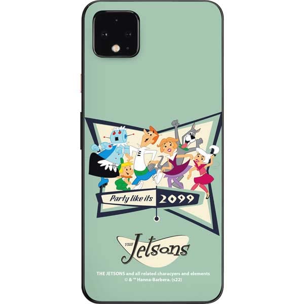 Skinit Decal Phone Skin Compatible with Google Pixel 4 XL - Officially Licensed Warner Bros Party Like Its 2099 Design