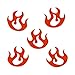 LITKO Large Fire Tokens, Fluorescent Amber (5)