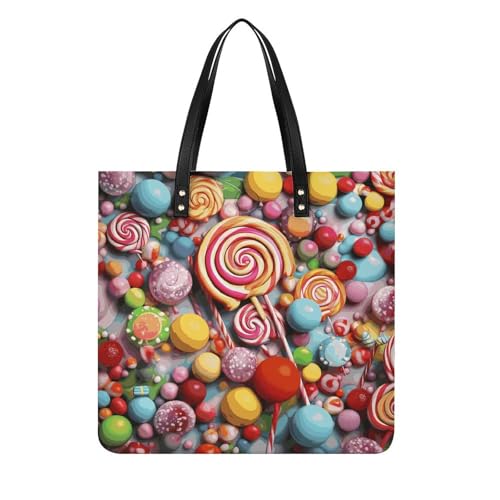 Sac seau souple en cuir végétalien CandySacs pour femme