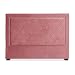Paris Prix - Tête De Lit Design en Velours Sofia 160cm Rose