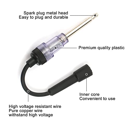 SINGARO Inline Spark Plug Tester, Plugin Engine Ignition Tester, Car