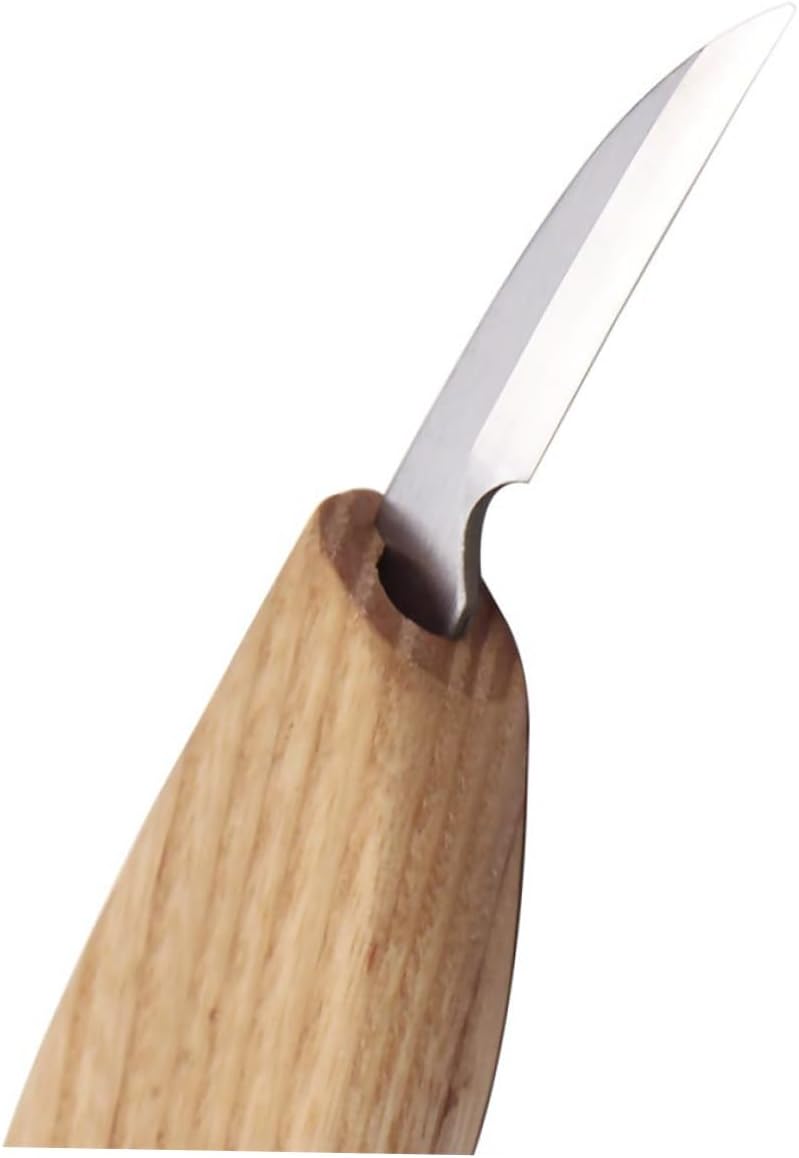 Wood Carving Tools Stainless Steel Blades Comfortable Wooden Handles for Crafting and Engraving Projects for Beginners and Woodworking Enthusiasts