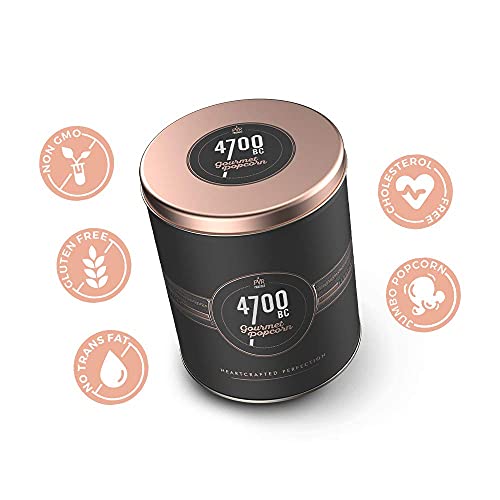 Image of 4700BC Gourmet Popcorn, Himalayan Salt Caramel, Tin, 550g