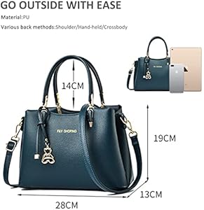Nicole&Doris Women's Handbag, New Shoulder Bag, Patent Leather, Shoulder Bag, Handbag, Bag for Women, Red Nicole&Doris Women's Handbag, New Shoulder Bag, Patent Leather, Shoulder Bag, Handbag, Bag for Women, Red