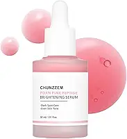 PDRN Pink Peptide Serum with Rose PDRN | Vegan Pink Glow Serum with Peptides & Niacinamide for Hydration & Firm-Looking Skin | Uneven Tone Care | Korean Skincare, 1.01 fl.oz.