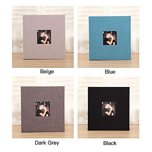 Álbum de fotos Entweg, álbum de fotos de 20 folhas, álbum de recortes feito à mão, álbum de artesana