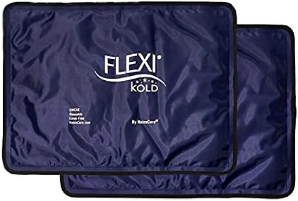 FlexiKold Ice Pack (Standard ) - Reusable Gel Cold Pack for First Aid, Sports Injuries, Pain Relief and Cold Therapy - (36.8 cm x 26.5 cm)