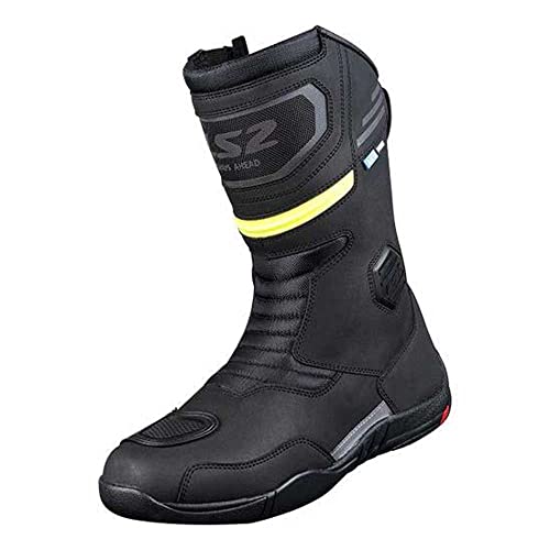 Botte de moto imperméable LS2 Goby idéale pour rouler sous la pluie en 47