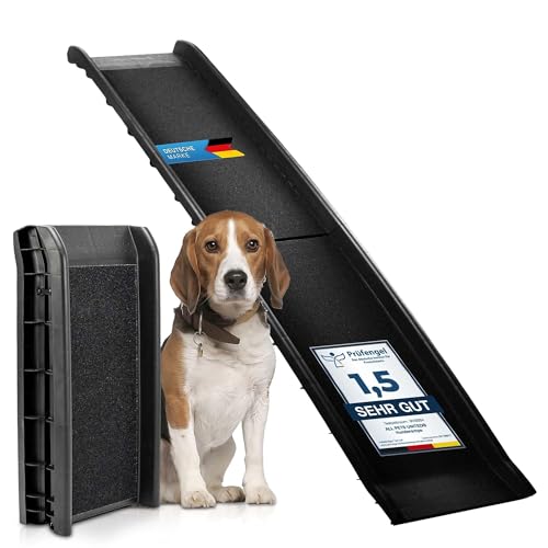 all Pets United® Hunderampe klappbar Hundetreppe Hunde- & Katzentreppe Rampe