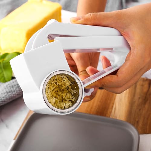 Rallador manual giratorio para queso de acero inoxidable miniatura 6