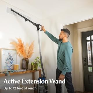 Bissell CleanView Swivel Vacuum with Triple Action Brush Roll, Swivel Steering, Extension Wand, Easy-Empty Dirt Tank, Multi-Cyclonic Suction System