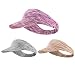 Produktbild FSDELIV Frauen Männer Golf Sun Visor Kappe, Schweißabsorption Sport Stirnband Elastisch mit Krempe UV-Schutz Sonnenblende Hut, Schnelltrocknung Hut Sport Tennishut Tie Dye Visier Hut