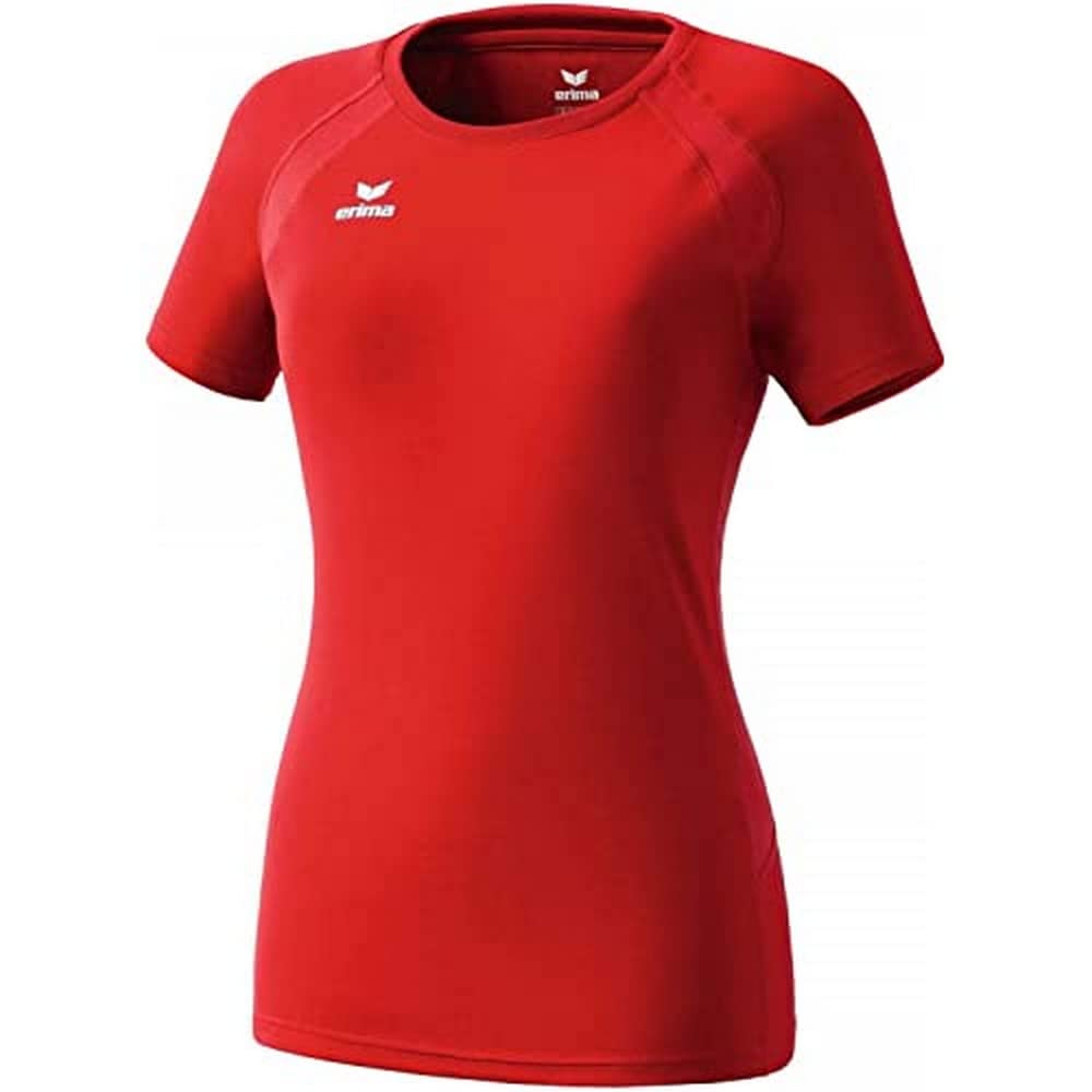 Erima Women Performance T-shirt, Red (Rouge), 8 (Manufacturer Size: 38)