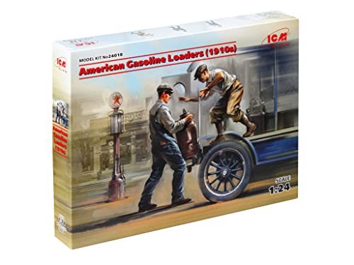 Modelo plástico ICM American Gasoline Loaders 1:24 miniatura 1