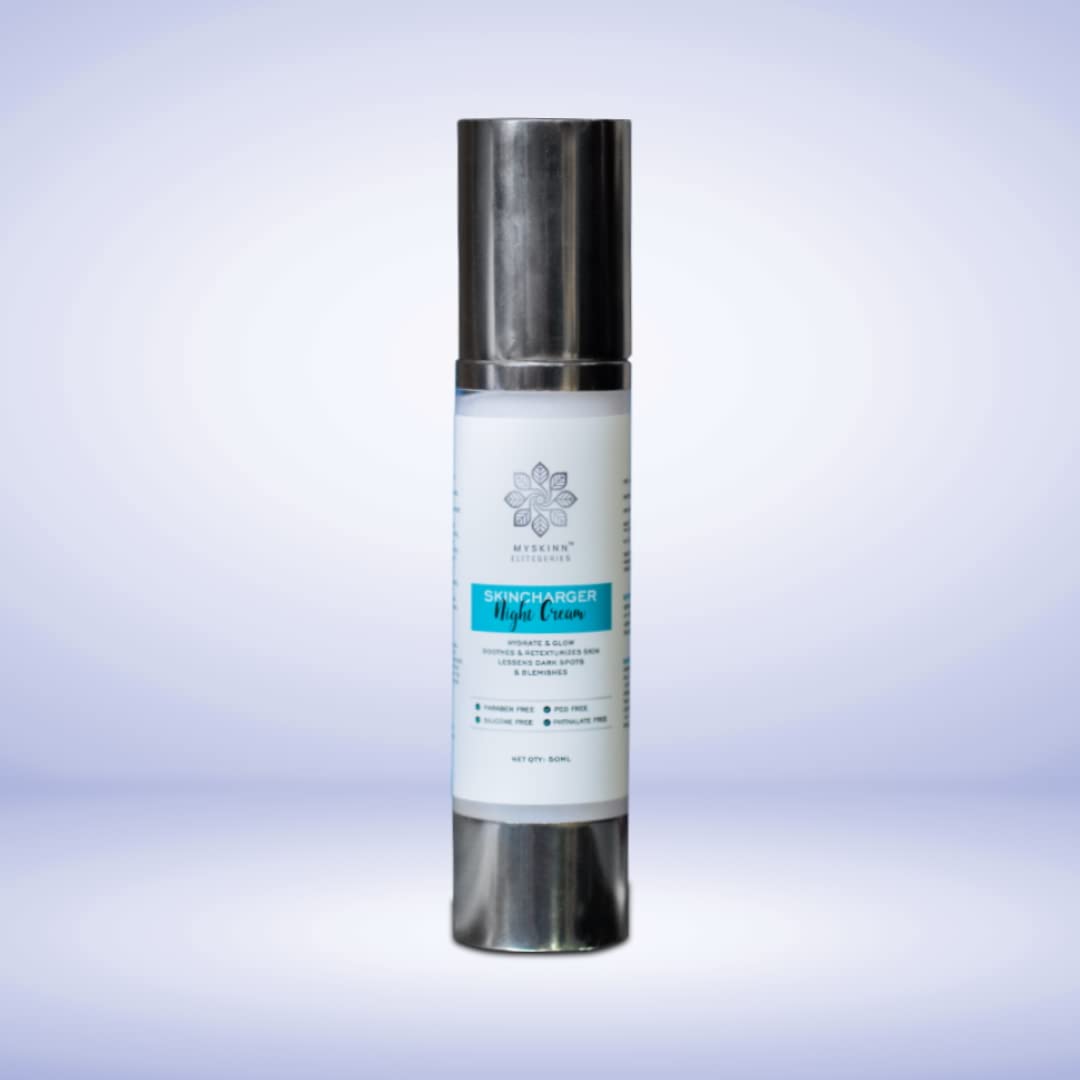 MYSKINN SkinCharger Night Cream Reduces Dark Spots, Enhance Brightening and Anti-Aging 50ml