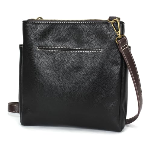 Image of CHALA Merry Messenger RFID Protected Women Faux Leather Shoulder Purse with Adjustable Crossbody Strap | RFID Protected