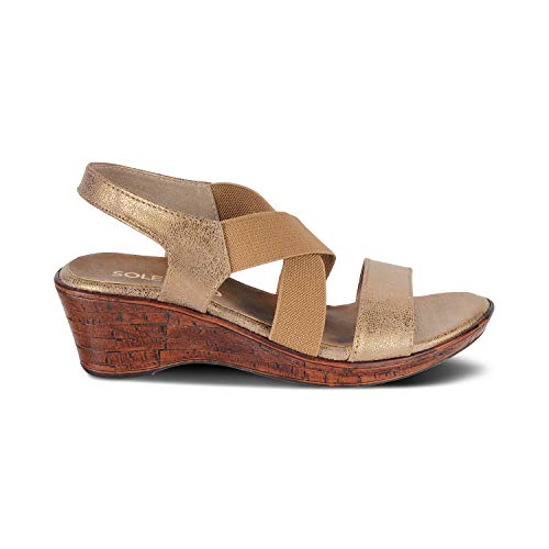 Image of SOLE HEAD Antique Wedges Women Sandals