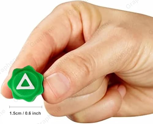 Image of GRAPHENE Gonggi Game Set Korean Stones Plastic Dices Playing Pieces with Storage Case Squad Traditional Korean Catching Game Travel Friendly Helpful to Enhance Motorskills (Set of 5 pcs)