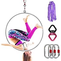WQZzjm Single Point Aerial Hoop Kit, Professionelle Produktbild-Vorschau 7
