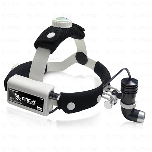 Image of OTICA 10 Watt ENT Surgical LED Headlight for Doctors Hospital and Multi Purpose (Non-Adjustable Focus of Light)